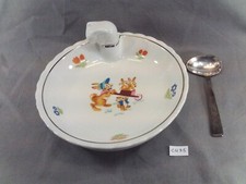 Ancienne assiette à bouillie