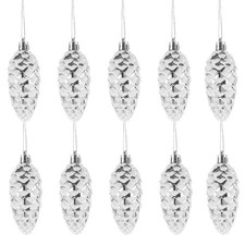 10 Pcs Decoration Pomme Pin Noel Décorations Pommes Ornements Noël