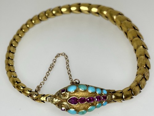 Bracelet serpent ouroboros - bracelet,