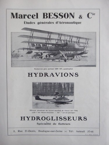 1920 pub hydravion - 1920's,