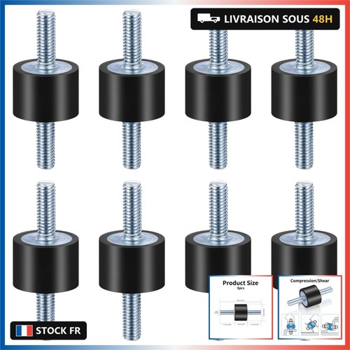 Pcs pour silent bloc m6 - 8,