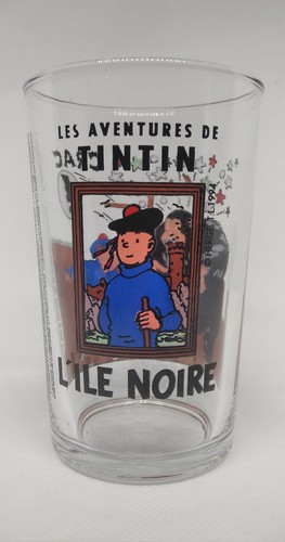 Verre tintin ile - verre, ,
