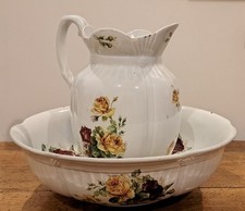 Rare Broc Et Vasque De