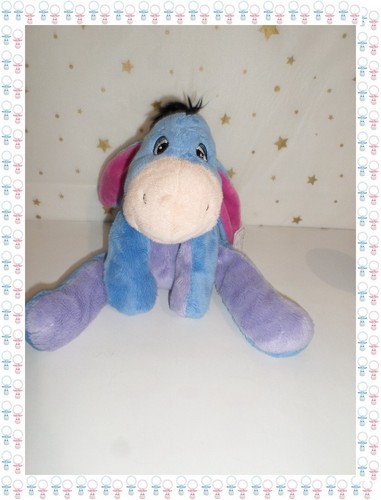 Peluche bourriquet bleu - -,