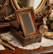 BOITE A BIJOUX AVEC MIROIR