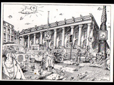 BORDEAUX (33) Concert Poster PUNK au THEATRE by Nick LYONS / HUMOR in 1983