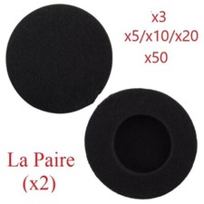 Embouts de Protection Mousse Universel Ecouteurs Casque Coussin (3 Paire ou Lot)