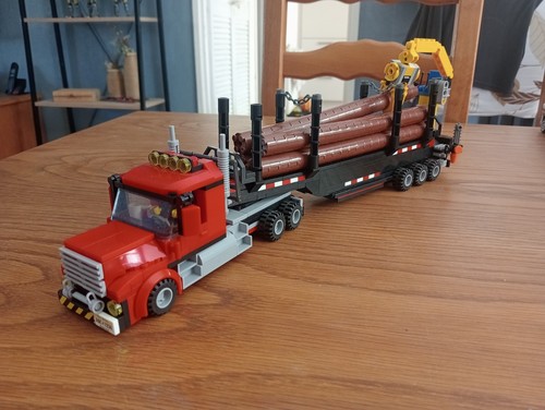 Lego moc camion américain - camion,