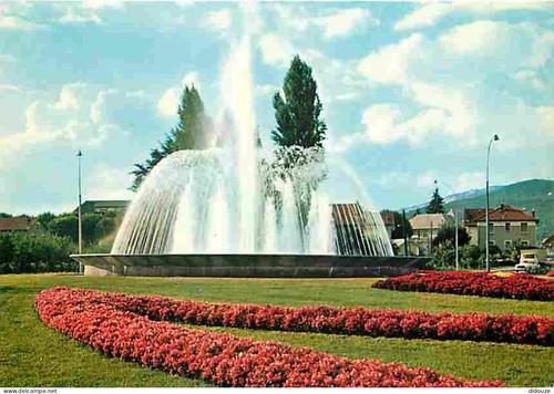Carte postale aix les - -,