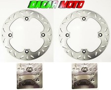 Paire Disques Frein Avant Avec Comprimés Honda Transalp 600 1997 1998 1999