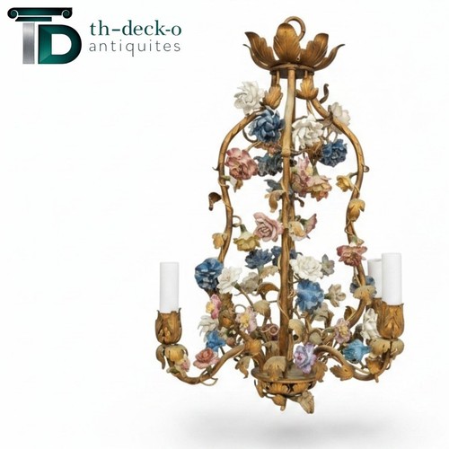 Lustre bronze laiton - lustre, dorÉ