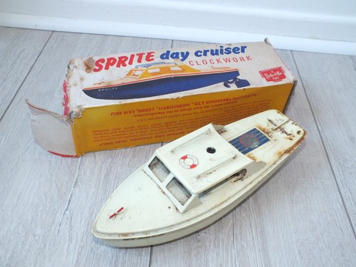 Jouet ancien bateau - jouet,