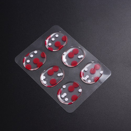 6pcs silicone auto adhésif - 6pcs,