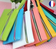 Pochette Portable téléphone Porte feuille Sac Idée Cadeau Housse Sacoche Etui