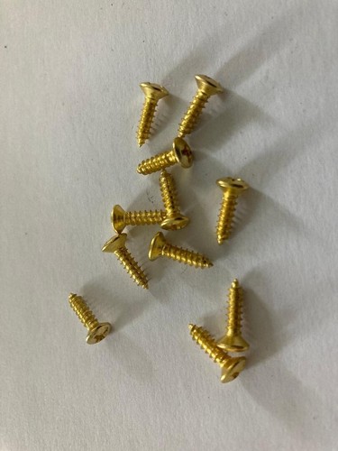 Pickguard screws gold - screws,