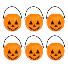  6 Pcs Seaux De Citrouille