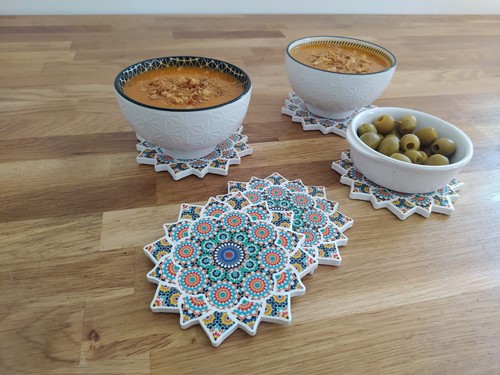 Set sous verre - sous-verre, en