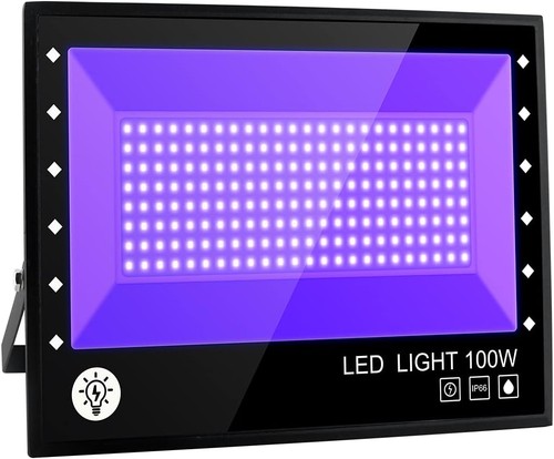 Lumière noire led - noire,