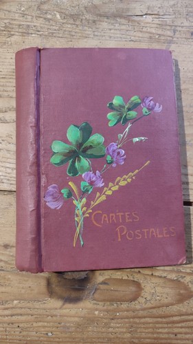 Ancien album cartes - cartes, postales