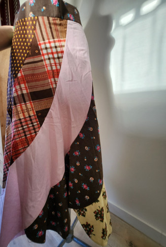 Ancien jupon vintage - , patchwork