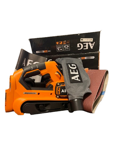 Ponceuse bande aeg - aeg, 18v