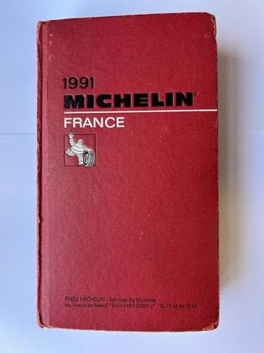 Guide rouge michelin 1991 - michelin,