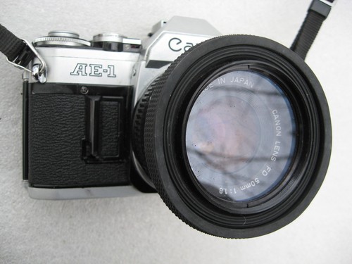 Canon ae1 chromé - canon,