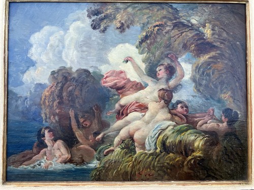Peinture ancienne huile