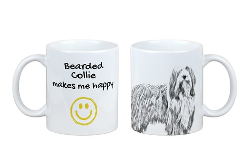 Tasse bearded collie - tasse, avec