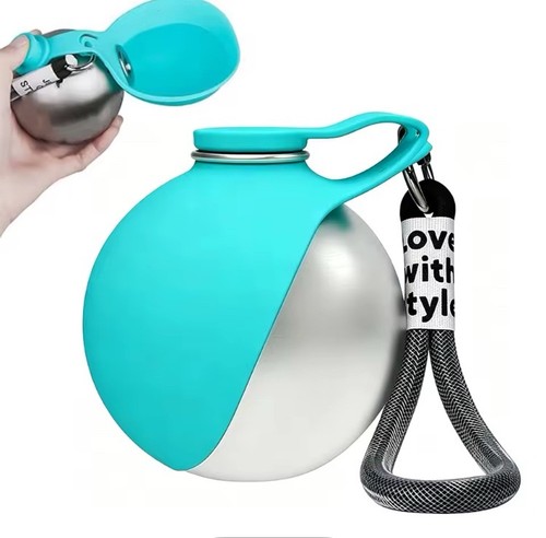 Gourde gamelle pliable chien - gourde,