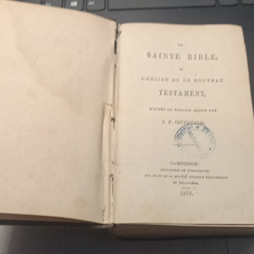Sainte bible après jf - sainte,