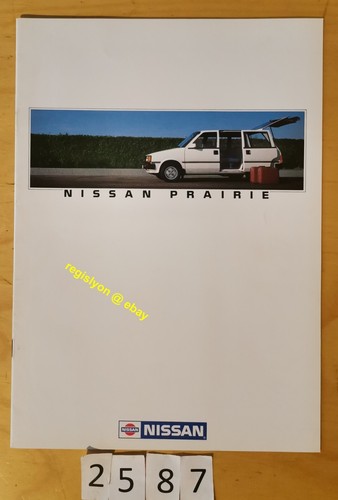 Nissan prairie prospectus - nissan,