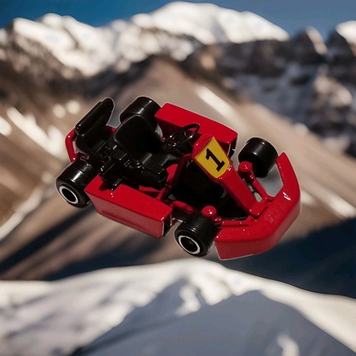 Majorette kart rouge 299a - kart,