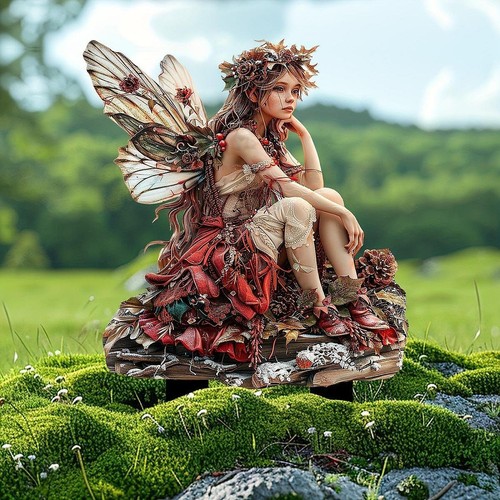 Jardin fairy pley - fairy, decor