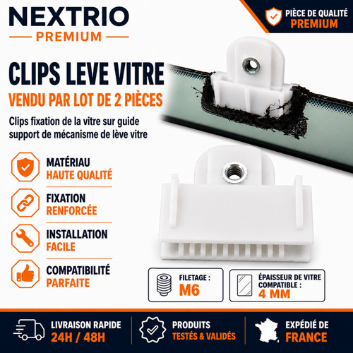 Clips guide coulisse - guide,