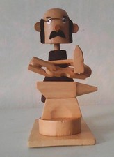 Objet de vitrine : le forgeron