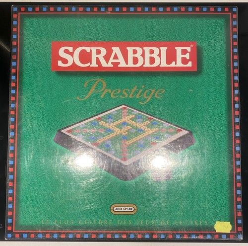 Jeux spear scrabble prestige - scrabble,
