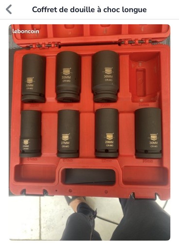 Coffret douille choc - coffret, de