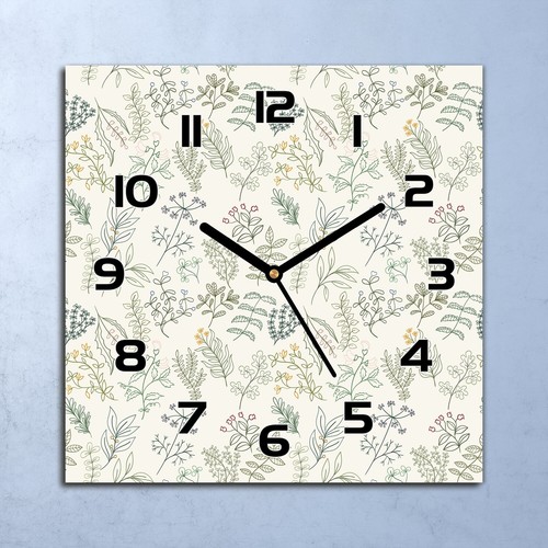 Horloge murale design verre - murale,