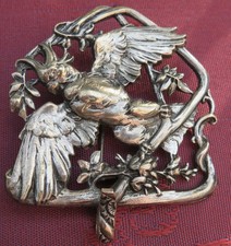 BROCHE  PORTE-MONTRE de COL