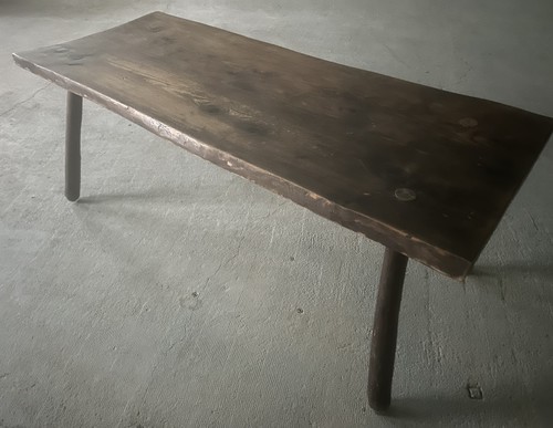 185x75cm table ancienne bois - 185x75cm,