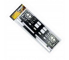 Support de plaque d'immatriculation chrome Porte-plaque d'immatriculation
