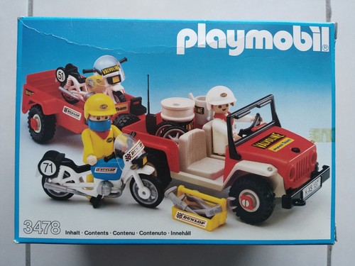 3478 playmobil rallye jeep - playmobil, :