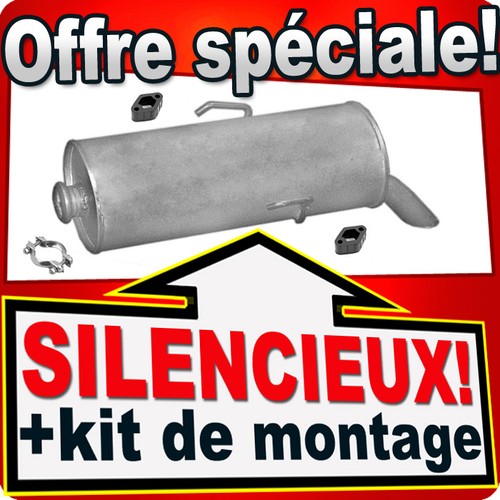 Silencieux arriere pour - arriere,