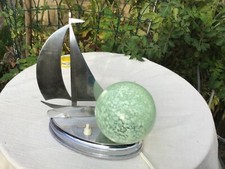 LAMPE VINTAGE CHROME & BoUle