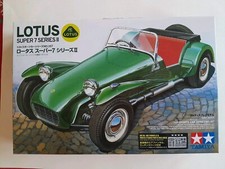 Maquette  Tamiya : Lotus Super 7 Série 2 Échelle 1/24. 