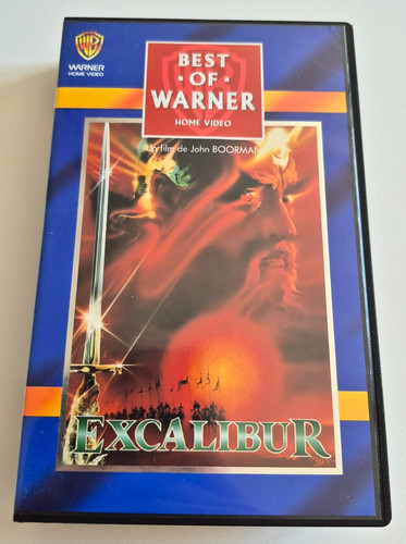Excalibur cassette vhs vf - cassette,