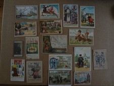 Lot 17 chromos Felix Potin