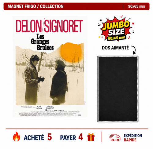 Magnet frigo alain - frigo, delon