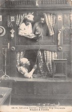 29-FOLKLORE BED CLOSED BRETON-N�T2510-F/0023